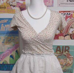 Brandy Melville Floral Top